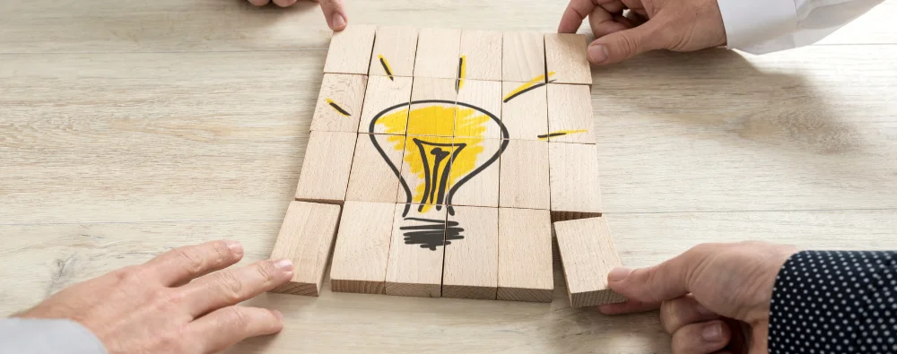 illustration-innovation Illustration innovation avec un dessin ampoule